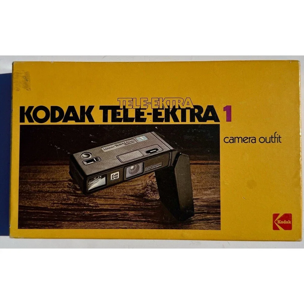 VTG Kodak Tele-Ektra 1 Camera in Original Box With Manual Shutter Works